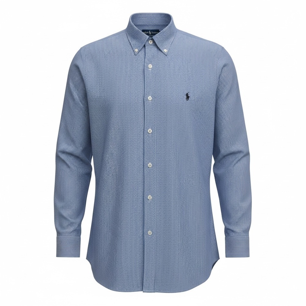 Ralph Lauren Blake Cotton Button Down Long Sleeve Logo Shirt XL